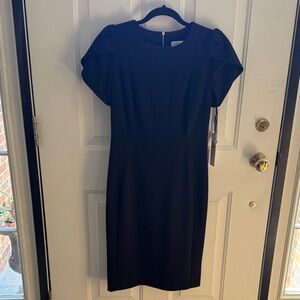 Calvin Klein Black Midi Dress